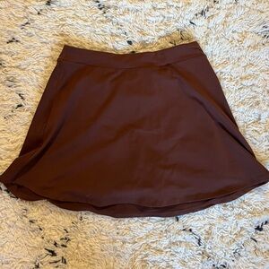 Brown Reformation Eco Move Skirt